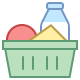 grocery basket logo